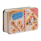 Mini-Blechdose Backbuch Homemade Biscuits, ca. 14 x 9 cm, inkl. Rezept