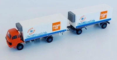 Roskopf 1:87 - #426 SAURER D 290/330 -Frigo Truck + Trailer COOP - Immagine 1 di 3