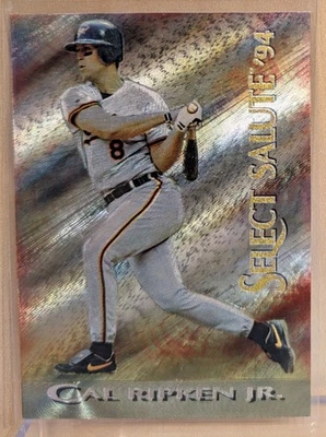 1994 Score Select Salute 1 Cal Ripken Jr Orioles Salón de la fama raro estuche de museo inserción de éxito Foto 1 de 2