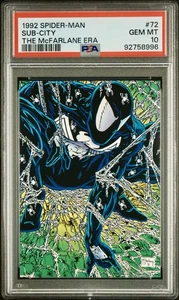 1992 Spider-Man The McFarlane Era #72 Sub City PSA 10 π - Picture 1 of 2