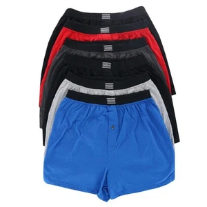 Fruit of the Loom Men's Knit Boxers Assorted (6 Pack) - Picture 1 of 14