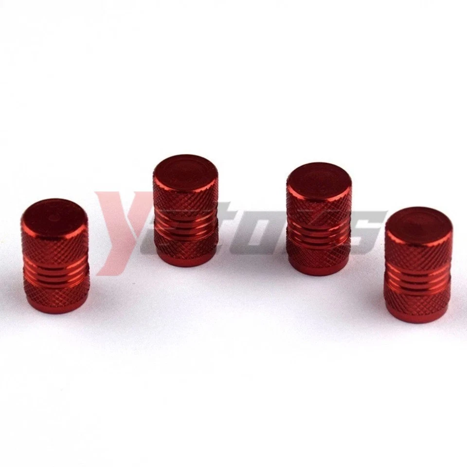 4PCS Alloy Tire Valve Air Dust Cover Stem Schrader Caps Wheel Car Truck SUV Bike - Image 1 of 1