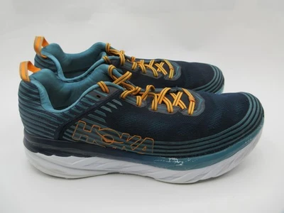 Hoka One One Bondi 6 Shoes Mens Size 14 Navy Teal Running Cushion Road 1019269 - Image 1 of 4