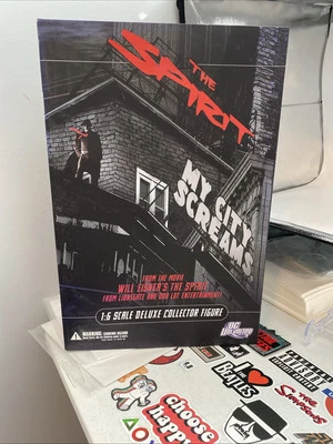 2008 DC UNLIMITED--THE SPIRIT FIGURE (NOVO) FIGURA DE COLECIONADOR DE LUXO ESCALA 1:6 - Imagem 1 de 4