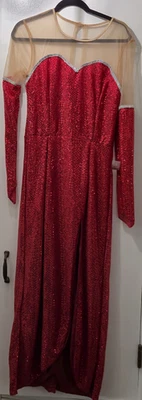 Disney's Who Framed Roger Rabbit - Jessica Rabbit Costume Dress - Medium - Image 1 of 4