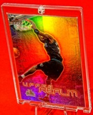 UD Encore Upper Realm Kevin Garnett Timberwolves Legend Holofoil Refractor Card