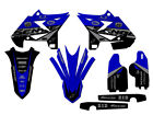 2005-2007 fits UFO RESTYLE YZ 250 2-STROKE BINARY Blue Senge Graphics Kit Com