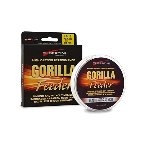 FILO MULINELLO TUBERTINI GORILLA FEEDER 200 mt - Immagine 1 di 1