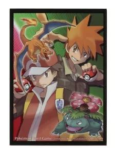 Rare 2012 Red vs Green Individual Card Sleeve Pokemon Center Japan Original - Picture 1 of 2