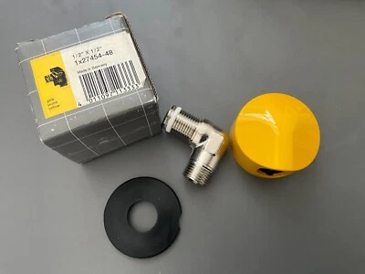 Hansgrohe Axor Uno Fix-Fit, Schlauchanschluss   in Gelb  , 90er Jahre - Bild 1 von 3