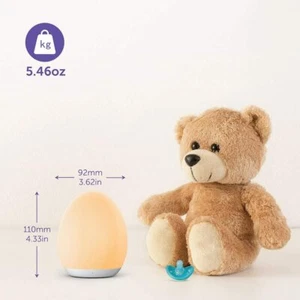 VAVA VA‑CL009 RGB Baby Night Light – Touch, Color Changing, 100 H Battery - Picture 1 of 6