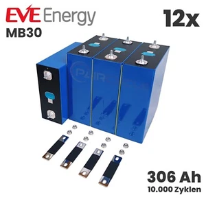 12 x EVE MB30 A Grade 306 Ah LiFePO4-Zellen 3.2V Lithium-Eisenphosphat - Bild 1 von 7