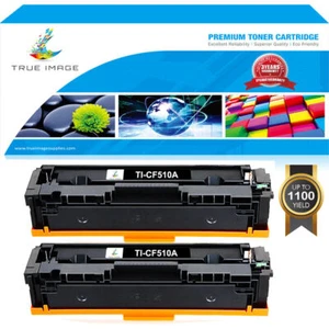 2x Black CF510A 204A Toner Cartridge For HP Color Laserjet Pro MFP M181fw M180nw - Picture 1 of 12