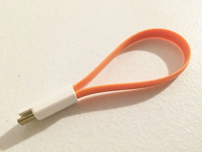 MAGNETIC 8" FLAT NOODLE USB Data charger Cable micro FOR samsung galaxy s6 s7 - Image 1 of 3