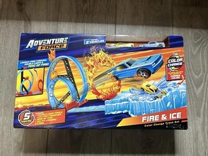 NEW Adventure Force Fire & Ice 5pc Color Change Track Set w/2 Color Change Cars - Picture 1 of 6