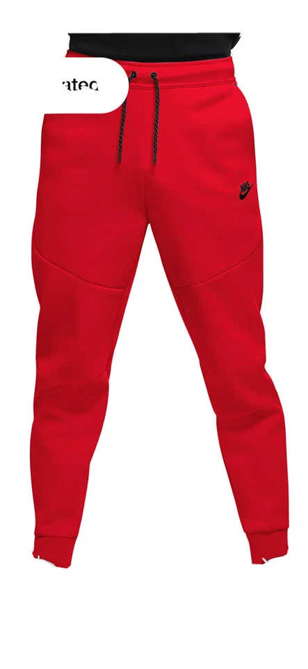 Nike Sportswear Tech Fleece Joggers Men’s Sz Small University Red CU4495-657