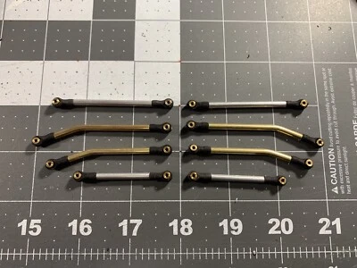 SCX24 High Clearance Brass 8 Links Setup Custom Length Ultra24 Microshark BOC 🔥 - Image 1 of 4