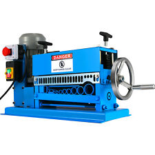 Powered Electric Wire Stripping Machine 15M/MIN 370W 10 Blades Comercial Wire