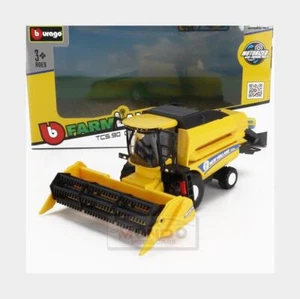 1:50 BURAGO New Holland Mietitrebbia Gommata Harvester 2020 BU31721-31720 - Foto 1 di 2