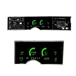 1974-1976 OLDSMOBILE DELTA 88 Digital Gauge Panel Green LED's DP1907G USA Made - Picture 1 of 15