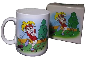 New W/ Box Great American Golfer Stand Too Close To The Ball Coffee Mug 12 FL Oz - Imagen 1 de 10