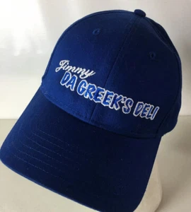 Mütze Kappe Jimmy DA GREEKS DELI Restaurant Mitarbeiter Spruch Strapback Virginia - Bild 1 von 4