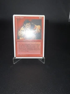 MTG Gray Ogre 1995 - 4th Edition - Summon Ogre - Red - Picture 1 of 2