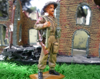 COLLECTION SOLDATS: FUSILIER de la "ROYAL WELCH" en NORMANDIE , G.B..1944..no 43 - Photo 1/2