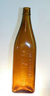  ANTIQUE GOLDEN AMBER W.MUNRO FOOTSCRAY POISON TRIANGLE RARE OLD BOTTLE 1930