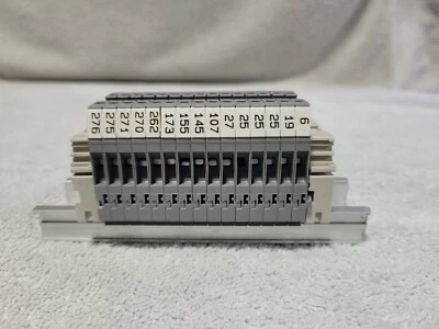 Entrelec Terminal Blocks MA2.5/5 15CT Din Rail Mount - Image 1 of 4