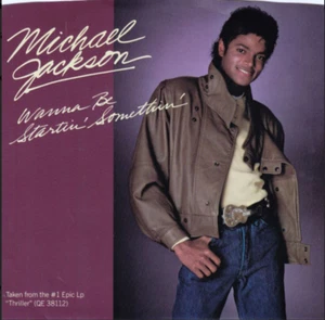 Michael Jackson – Wanna Be Startin' Somethin' 45 Rpm Record with P/S - Picture 1 of 4