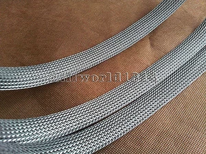 Funda de cable de audio HIFI negra de 5 metros trenzada funda expandible de 20 mm  - Imagen 1 de 1