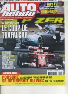 AUTO HEBDO n°2123 19/07/2017 GP GRANDE BRETAGNE 6h NURBURGRING FORMULE E NEWYORK - Picture 1 of 1