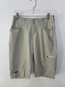 Outdoor Research Ferrosi Bermuda Shorts Cargo Outdoor Camp Hike Khaki Women’s 4 - Picture 1 of 9