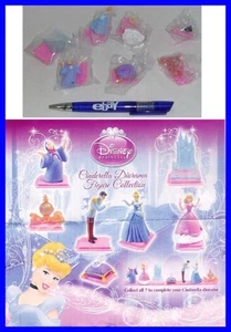 Raro Set 7 Figura Colección Cenicienta Diorama Disney Texto Original En TOMY - Imagen 1 de 1