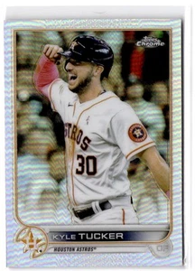 2022 Topps Chrome Kyle Tucker #45 Refractor Houston Astros - Picture 1 of 2