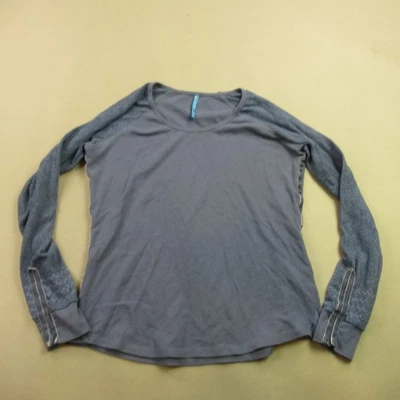 Camisa Pullover Kuhl Mujer Grande Manga Larga Ligera Cuello Redondo Azul Foto 1 de 4