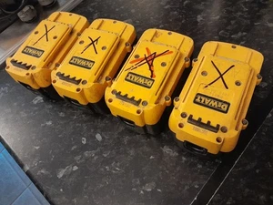 JOBLOT 4 X DeWalt 36V Battery *SPARES REPAIRS* Excellent Value! All undervolting - Picture 1 of 12