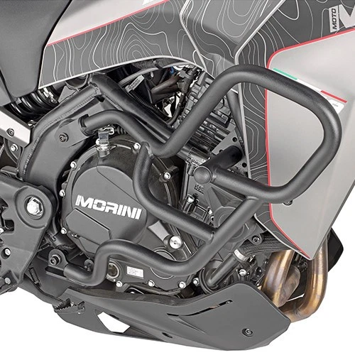 Kit Paramotore Tubolare, Nero, Givi TN9350, MOTO MORINI X-CAPE 649