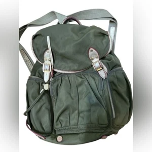 MZ Wallace Marlena army green multipocket backpack - Picture 1 of 16