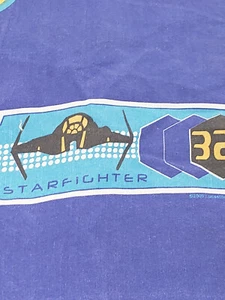 2 Vintage Star Wars Star-fighter Dan River Full Double Flat and  Fitted Sheet - Picture 1 of 8
