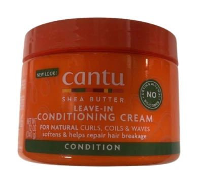 Cantu for Natural Hair Leave-In Conditioning Cream 12 oz/340g - Image 1 of 3