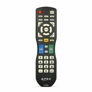 Remote Control fit APEX TV VR4625 LE24H87 LE3242 LD3249 LE5043 LE4643 LD4077M - Picture 1 of 1