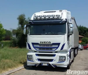 Roof Bar To Fit Iveco Stralis Active Space Time Truck Stainless Steel Accessory - Picture 1 of 11