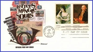 USA5 #1536 U/A FLEETWOOD FDC STR2 Gainsborough - Picture 1 of 1