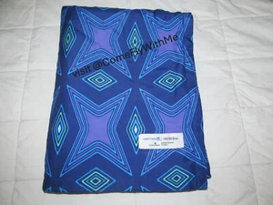 UNITED AIRLINES Polaris CLAUDE KAMENI Saks Fifth Avenue blanket duvet throw - Picture 1 of 6