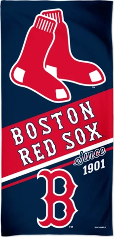 New Boston Red Sox MLB Beach Bath Towel Baseball Cover