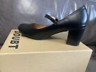 Brand New Women?s Ladies No Doubt Black Mid-heel Strap Over Buckle Dolly Shoes