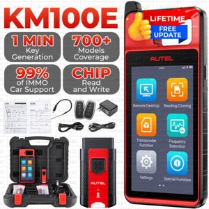 2025 Newest Autel MaxiIM KM100 Key Fob Programming Tool Programmer Immobilizer - Picture 1 of 12