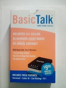 basic talk home phone device - Picture 1 of 5